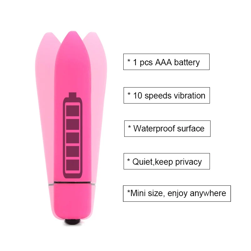 Crystal Jewelry Butt Plug Bullet Dildo Prostate Massager for Men Woman Gay