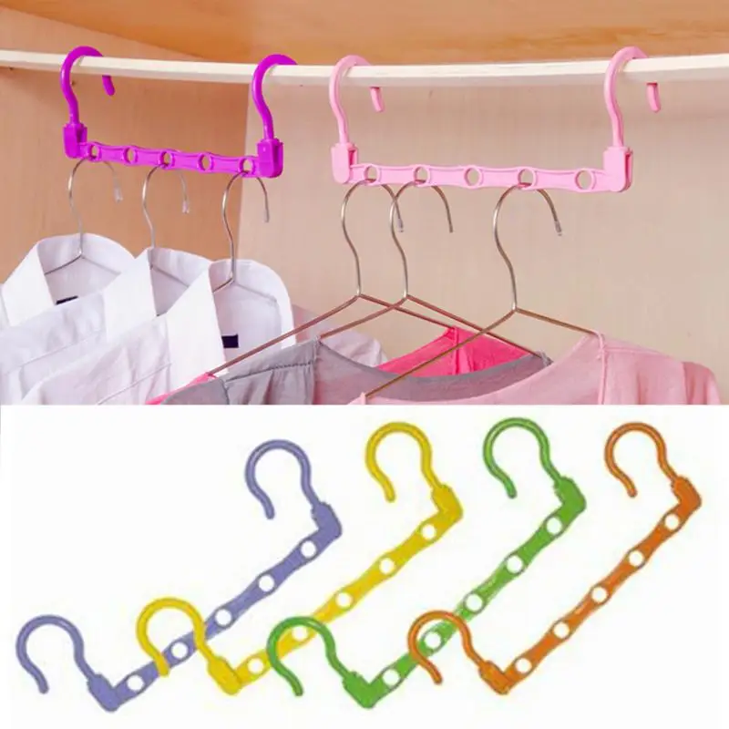 5-hole Space Saving Plastic Clothes Hanger Magic Hanger Space Saving Hanger Wonder Closet Organizer Multi-port Hook
5-hole Space Saving Plastic Clothes Hanger Magic Hanger Space Saving Hanger Wonder Closet Organizer Multi-port Hook
