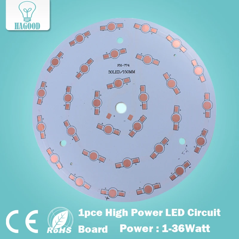 free shipping 1pce 1W 3W 5W 7W 9W 12W 15W 18W 21W 24W 30W 36W LED Aluminum Plate/ High Power LED Circuit Board / Heat Plate PCB
free shipping 1pce 1W 3W 5W 7W 9W 12W 15W 18W 21W 24W 30W 36W LED Aluminum Plate/ High Power LED Circuit Board / Heat Plate PCB