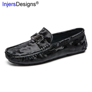 Loafers Fashion Metal Casual Men Shoes 3 Colors Camouflage Boat Shoes Men Soft Moccasins Non-Slip Hard-Wearing Driving Shoes New
Loafers Fashion Metal Casual Men Shoes 3 Colors Camouflage Boat Shoes Men Soft Moccasins Non-Slip Hard-Wearing Driving Shoes New