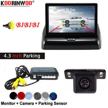 Koorinwoo Ultrasonic Car Parking Sensors 4 Radars Backlight Display Digital Car Rear View Camera IP68 Reverse Radars Parkmaster
Koorinwoo Ultrasonic Car Parking Sensors 4 Radars Backlight Display Digital Car Rear View Camera IP68 Reverse Radars Parkmaster