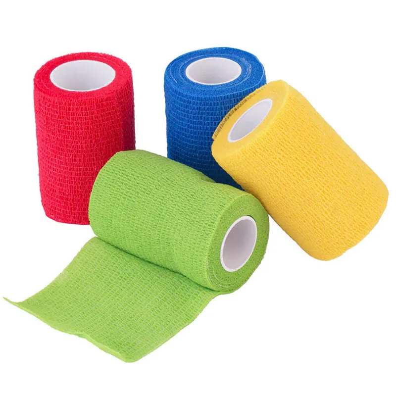 2.5cm*5m Security Protection Waterproof Self Adhesive Elastic Bandage First Aid Kit Nonwoven Cohesive Bandage
2.5cm*5m Security Protection Waterproof Self Adhesive Elastic Bandage First Aid Kit Nonwoven Cohesive Bandage