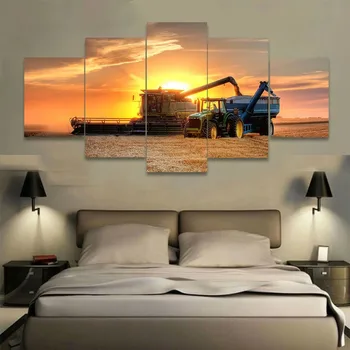 5 piece canvas On Farm Tractor Canvas picture painting decor print poster wall art
5 piece canvas On Farm Tractor Canvas picture painting decor print poster wall art