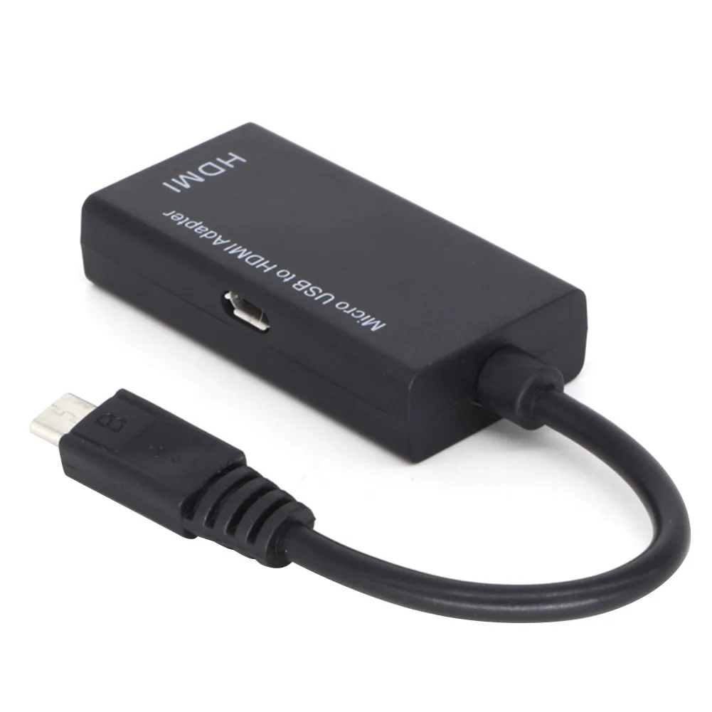 Plug And Play Portable Converter Micro USB To HDMI HD Support Male To Female Charging Adapter Cable
Plug And Play Portable Converter Micro USB To HDMI HD Support Male To Female Charging Adapter Cable