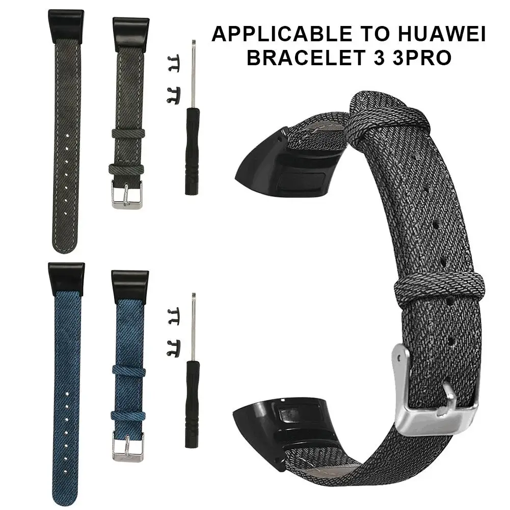 12mm Denim Vintage Leather Watch Band Strap For Huawei Bracelet 3 3Pro Steel Buckle Strap Wrist Belt Bracelet
12mm Denim Vintage Leather Watch Band Strap For Huawei Bracelet 3 3Pro Steel Buckle Strap Wrist Belt Bracelet