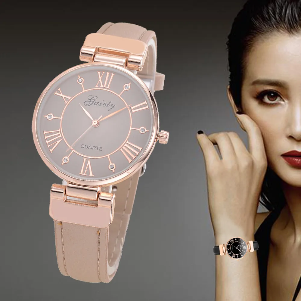Gaiety Luxury Brand Female Fashion Wrist Watches Casual Quartz Watch Women Leather Roma Retro Small Clock Exquisite Gift Reloj*A
Gaiety Luxury Brand Female Fashion Wrist Watches Casual Quartz Watch Women Leather Roma Retro Small Clock Exquisite Gift Reloj*A