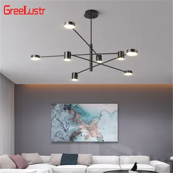Modern Design LED Pendant Light Nordic Rotate Black White Gold Lustre Pendant Lamp Dinning Room Kitchen Hanging Lamp Luminaria
Modern Design LED Pendant Light Nordic Rotate Black White Gold Lustre Pendant Lamp Dinning Room Kitchen Hanging Lamp Luminaria