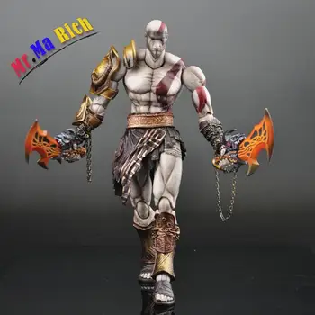 

Playarts Kai God Of War Kratos Pa Kai Figure Collectible Model Toy With Box