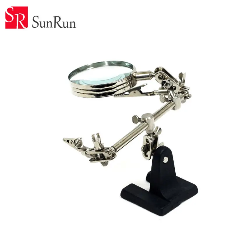 New high quality Third Hand Soldering Iron Stand Helping Magnifying Tool,Magnifying glass with electric iron clamps
New high quality Third Hand Soldering Iron Stand Helping Magnifying Tool,Magnifying glass with electric iron clamps