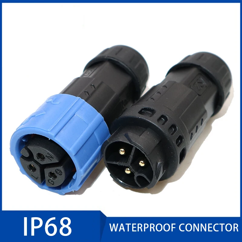 1Pc IP68 Waterproof connector cable connectors plug Male and Female 2 3 4 5 6 7 8 Pin 20A Electrical Sealed Retardant Junction
1Pc IP68 Waterproof connector cable connectors plug Male and Female 2 3 4 5 6 7 8 Pin 20A Electrical Sealed Retardant Junction
