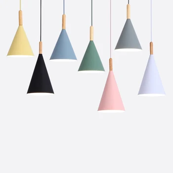 Modern hanging ceiling lamps E27 wood aluminum pendant lights, Home decor lighting lamp and Bar Showcase spot light
Modern hanging ceiling lamps E27 wood aluminum pendant lights, Home decor lighting lamp and Bar Showcase spot light