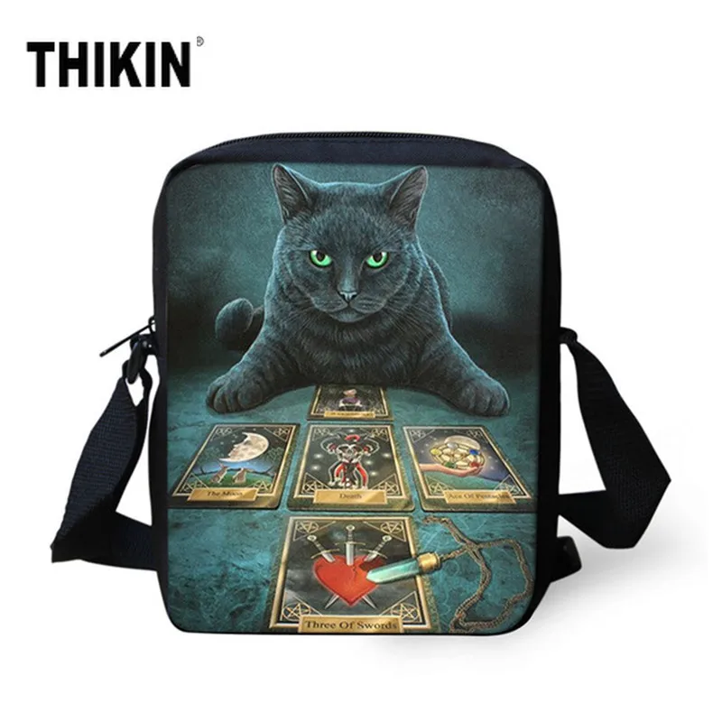 THIKIN Cute Kids Small Messenger Bags Boys The Witching Hour Witchcraft Black Cat Design Cross-body Bag Children Girls Handbags
THIKIN Cute Kids Small Messenger Bags Boys The Witching Hour Witchcraft Black Cat Design Cross-body Bag Children Girls Handbags
