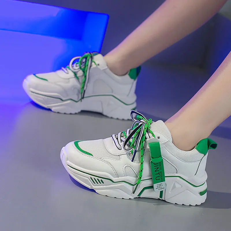2019 New Arrivals Summer Ladies Sneakers Women's Med Heels Thick-Soled Quick-Dry Sport Shoes Woman Platform Wild Walking Shoes
2019 New Arrivals Summer Ladies Sneakers Women's Med Heels Thick-Soled Quick-Dry Sport Shoes Woman Platform Wild Walking Shoes