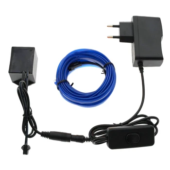 3M/5M/8M/10M 220V Neon Light Dance Party Decor TV Lights Neon LED lamp Flexible EL Wire with 6mm Sewing Edge
3M/5M/8M/10M 220V Neon Light Dance Party Decor TV Lights Neon LED lamp Flexible EL Wire with 6mm Sewing Edge