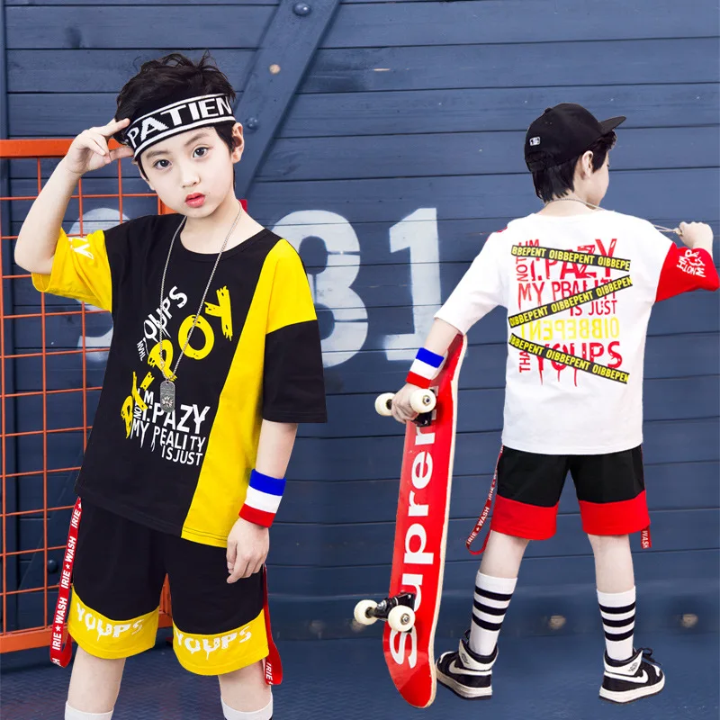 Children's Jazz Dance Costumes Boys Street Dance Hip Hop Drums Kids Tshirt Children's Show Summer
Children's Jazz Dance Costumes Boys Street Dance Hip Hop Drums Kids Tshirt Children's Show Summer