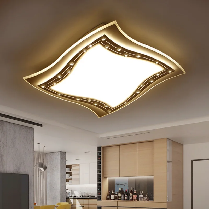 Ultra-thin simple modern led acrylic ceiling lamp bedroom study restaurant art ceiling light AC90-260V
Ultra-thin simple modern led acrylic ceiling lamp bedroom study restaurant art ceiling light AC90-260V