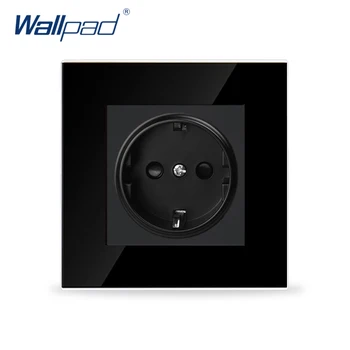 Wallpad Luxury 16A EU Socket Black Crystal Glass Electrical 16A European Wall Socket Outlet Tempered Glass EU Socket
Wallpad Luxury 16A EU Socket Black Crystal Glass Electrical 16A European Wall Socket Outlet Tempered Glass EU Socket