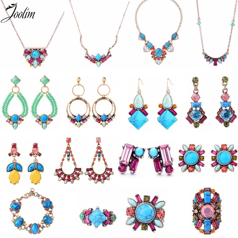 JOOLIM 2018 Classic Blue Marble Flower Dangle Earring Stud Earring Ring Necklace Jewelry Set
JOOLIM 2018 Classic Blue Marble Flower Dangle Earring Stud Earring Ring Necklace Jewelry Set