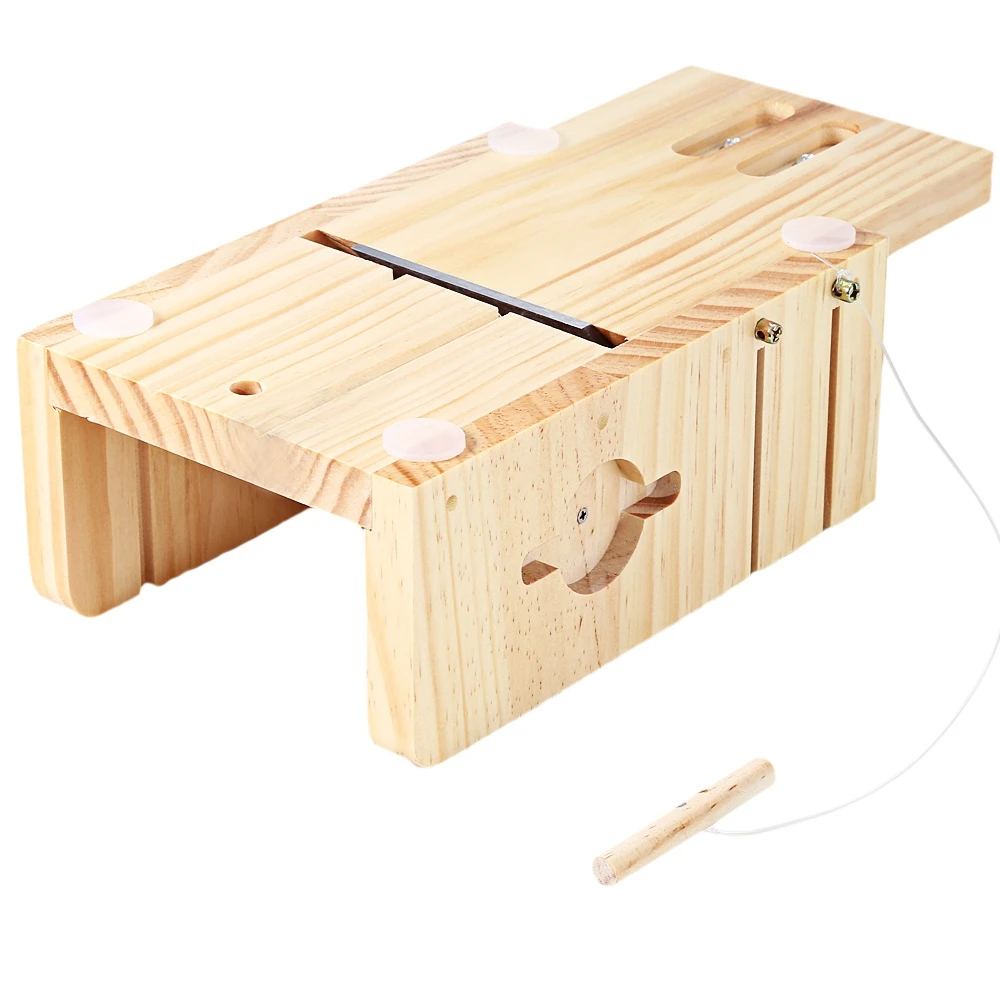 Household Wooden Soap Cutter Box Pine Accurate Wire Cutting Adjustable Front Board bathroom decoration accessories
Household Wooden Soap Cutter Box Pine Accurate Wire Cutting Adjustable Front Board bathroom decoration accessories