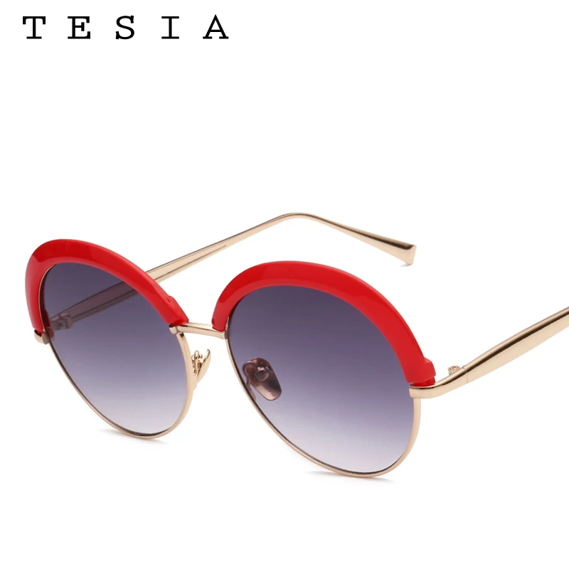 New 2017 Round Sunglasses Eyebrow Design Mirror Sun Glasses Female Metal Casual Eyewear Accessories T981
New 2017 Round Sunglasses Eyebrow Design Mirror Sun Glasses Female Metal Casual Eyewear Accessories T981