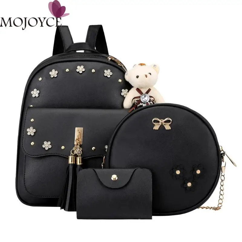 New 3 Pcs/set Fashion Women Backpack Set Flower Print Chain Shoulder Bags Backpack with Card Bag Preppy Style Rucksack Mochila
New 3 Pcs/set Fashion Women Backpack Set Flower Print Chain Shoulder Bags Backpack with Card Bag Preppy Style Rucksack Mochila