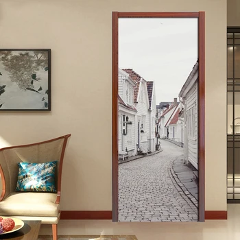 European Style White House Street View Mural 3D Photo Wallpaper Living Room Bedroom Door Stickers Mural Self-adhesive Waterproof
European Style White House Street View Mural 3D Photo Wallpaper Living Room Bedroom Door Stickers Mural Self-adhesive Waterproof