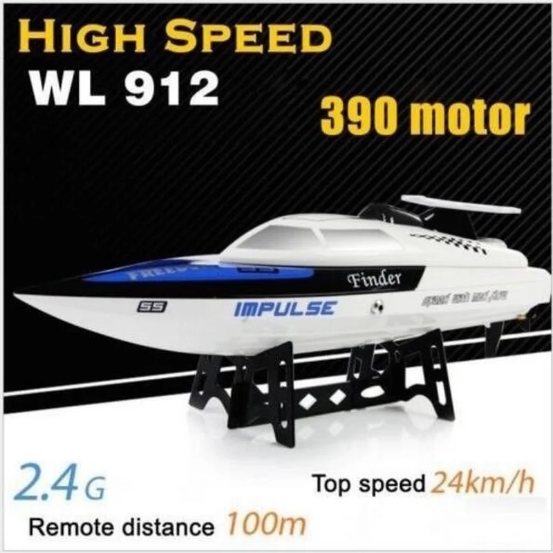 WLToys WL912 New G Radio Control 2.4G Speed Racing Boat Model Toy Boats Remote Control Boat Boys Toys 
WLToys WL912 New G Radio Control 2.4G Speed Racing Boat Model Toy Boats Remote Control Boat Boys Toys