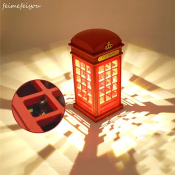 Vintage London Telephone Booth Design USB Charging LED Table Lamp Rechargeable LED Table Lamp, Night Light Touch Sensor for Home
Vintage London Telephone Booth Design USB Charging LED Table Lamp Rechargeable LED Table Lamp, Night Light Touch Sensor for Home