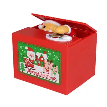 New Money Bank Santa Claus Money Boxes Toy Piggy Banks Gift Kids Money Boxes Automatic Stole Coin Piggy Bank Money Saving Box
New Money Bank Santa Claus Money Boxes Toy Piggy Banks Gift Kids Money Boxes Automatic Stole Coin Piggy Bank Money Saving Box