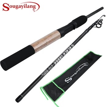 Sougayilang 2.1M Carbon Spinning Fishing Rod 2 Section Ultralight Telescopic Fishing Rod Travel Rod Fishing Tackle
Sougayilang 2.1M Carbon Spinning Fishing Rod 2 Section Ultralight Telescopic Fishing Rod Travel Rod Fishing Tackle