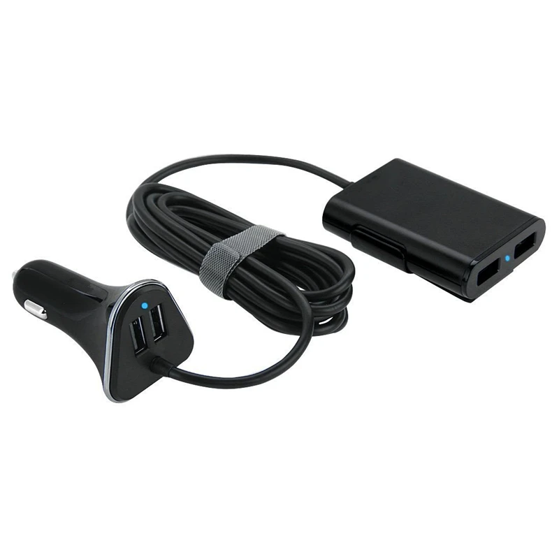 GUBANG 4 USB Port Front and Back Seat Car Charger With 1.8M Cable For All USB Port Devices 9.6A Mobile Phone
GUBANG 4 USB Port Front and Back Seat Car Charger With 1.8M Cable For All USB Port Devices 9.6A Mobile Phone