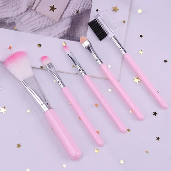 5PCS/Set Fashion Girl Makeup Brushes Eyelash Lip Foundation Powder Eye Shadow Brow Eyeliner Make Up Brush Beauty Tool
5PCS/Set Fashion Girl Makeup Brushes Eyelash Lip Foundation Powder Eye Shadow Brow Eyeliner Make Up Brush Beauty Tool