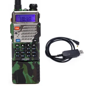 BAOFENG UV-5RE Walkie Talkie 8W powerful 3800mAh Dual Band 10 km long range cb two way radio Upgrade of UV 5RE+USB Cable
BAOFENG UV-5RE Walkie Talkie 8W powerful 3800mAh Dual Band 10 km long range cb two way radio Upgrade of UV 5RE+USB Cable