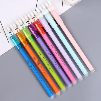 Wholesale 30pcs Kawaii Erasable Pen Cute Rabbit Gel Pens for School Office Accessories Stationary Supplies Animal Erasable Pen
Wholesale 30pcs Kawaii Erasable Pen Cute Rabbit Gel Pens for School Office Accessories Stationary Supplies Animal Erasable Pen