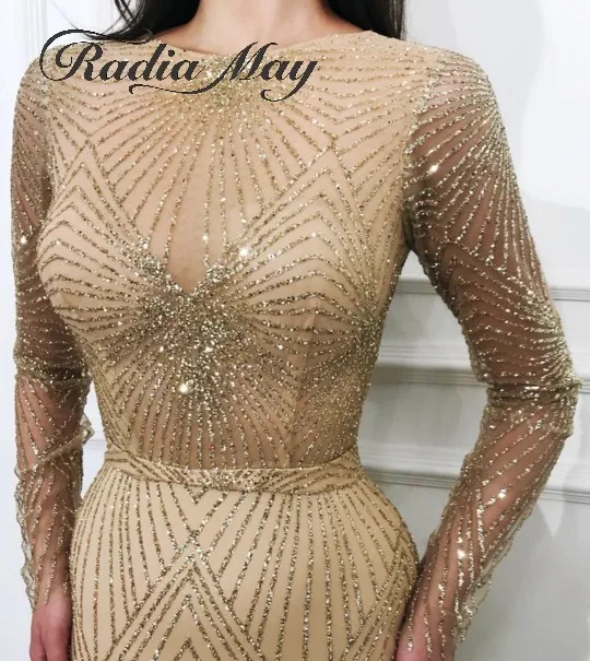 Glitter Sequin Gold Long Sleeves Arabic Evening Dresses Mermaid Long Women Formal Party Gowns Abaya Kaftan Dubai Prom Dress 2019
Glitter Sequin Gold Long Sleeves Arabic Evening Dresses Mermaid Long Women Formal Party Gowns Abaya Kaftan Dubai Prom Dress 2019