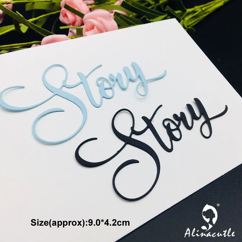 Die cut metal cutting die story memory sentiment alphabet letter DIY Scrapbook album papercraft handmade card stencil art cutter
Die cut metal cutting die story memory sentiment alphabet letter DIY Scrapbook album papercraft handmade card stencil art cutter