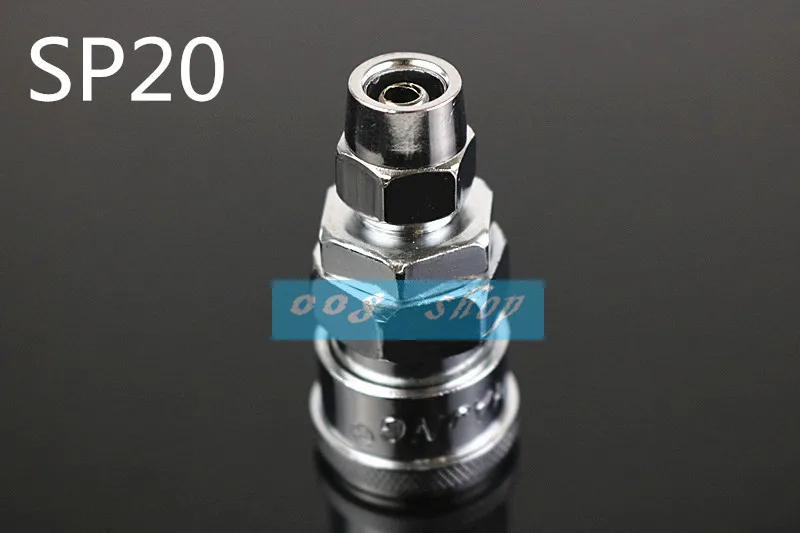 SP20 Join Hose 8mm X 5mm Pneumatic Air Compressor Hose Quick Coupler Plug Socket Connector 25.2MM 7.2MM
SP20 Join Hose 8mm X 5mm Pneumatic Air Compressor Hose Quick Coupler Plug Socket Connector 25.2MM 7.2MM