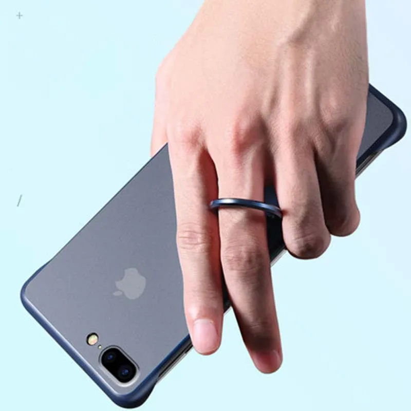 Frameless Ring Luxurious PU For Apple iPhone 8 Plus Case Protection Airbag Bumper Four Corner Anti-drop Cover For iPhone 7 Plus
Frameless Ring Luxurious PU For Apple iPhone 8 Plus Case Protection Airbag Bumper Four Corner Anti-drop Cover For iPhone 7 Plus