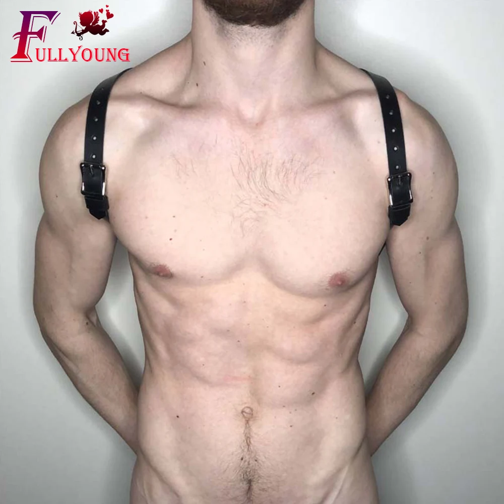 Fullyoung Leather Harness Sexy Erotico Punk Body Bondage Pu Leather Male Harness Sexy Shoulder Strap Costume Belt
Fullyoung Leather Harness Sexy Erotico Punk Body Bondage Pu Leather Male Harness Sexy Shoulder Strap Costume Belt