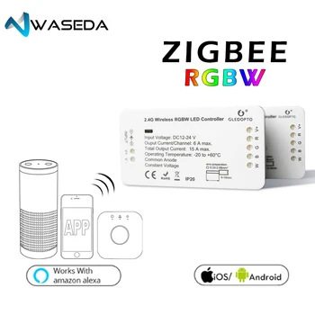 WASEDA ZIGBEE Led Controller RGB+CCT WW/CW zigbee controller LED DC12-24V LED strip controller zll app controller RGBW rgb 
WASEDA ZIGBEE Led Controller RGB+CCT WW/CW zigbee controller LED DC12-24V LED strip controller zll app controller RGBW rgb