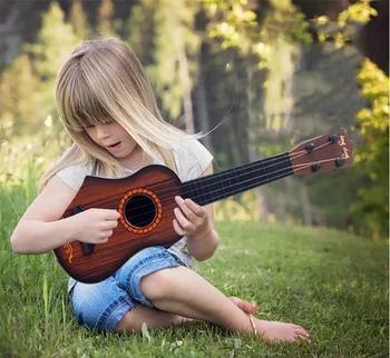 Children Can Play Guitar Ukulele Instruments 17 Inch Four String Guitar Beginner Musical Sound Toys Best Gift For Children
Children Can Play Guitar Ukulele Instruments 17 Inch Four String Guitar Beginner Musical Sound Toys Best Gift For Children