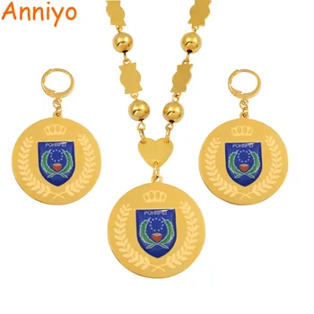 Anniyo Pohnpei Flag Jewelry sets Stainless Steel Pendant Beads Necklaces Earrings Round Ball Chain Micronesia Jewellery #073721
Anniyo Pohnpei Flag Jewelry sets Stainless Steel Pendant Beads Necklaces Earrings Round Ball Chain Micronesia Jewellery #073721