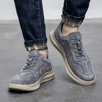 2019 Spring Genuine Leather Shoes Men Sneakers Soft Leather Men Casual Shoes Fashion Brand Male Footwear KA1060
2019 Spring Genuine Leather Shoes Men Sneakers Soft Leather Men Casual Shoes Fashion Brand Male Footwear KA1060