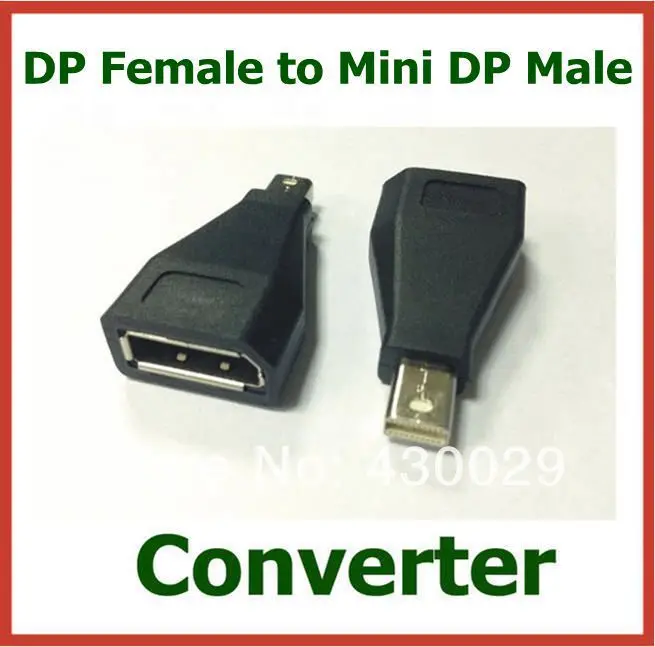 10pcs DP Female to Mini DP Male Mini Display Port Converter Computer Adapter Connector Extender High Quality
10pcs DP Female to Mini DP Male Mini Display Port Converter Computer Adapter Connector Extender High Quality