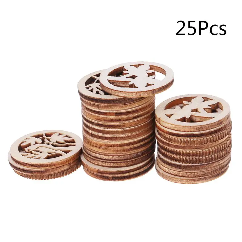 25pcs Laser Cut Wood Openwork Carving Pattern Embellishment Wooden Shape Craft Wedding Decor
25pcs Laser Cut Wood Openwork Carving Pattern Embellishment Wooden Shape Craft Wedding Decor