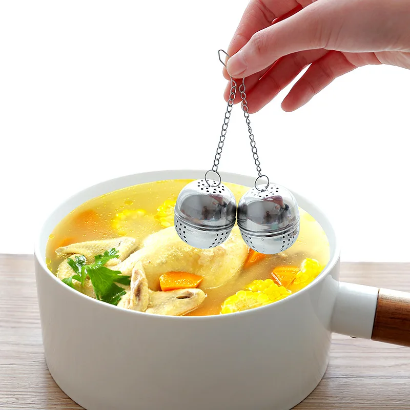1pc Stainless Steel Seasoning Ball Kitchen Accessories Cocina Creativa Kitchen Gadgets Accesorios De Cocina Mutfak Aksesuarlari
1pc Stainless Steel Seasoning Ball Kitchen Accessories Cocina Creativa Kitchen Gadgets Accesorios De Cocina Mutfak Aksesuarlari