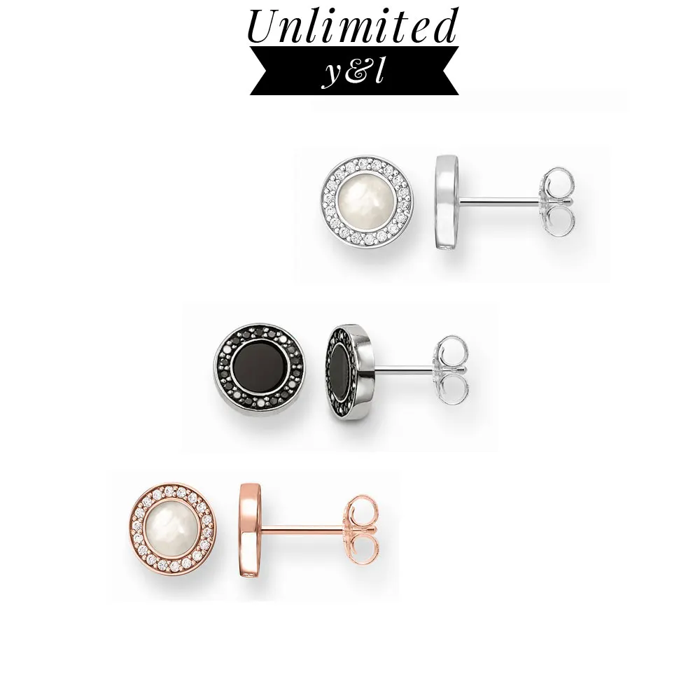 Black/White/Rose Gold Shell Round Stud Earrings for Women Girls High Quality Zircon Earrings Fashion Jewelry Gifts
Black/White/Rose Gold Shell Round Stud Earrings for Women Girls High Quality Zircon Earrings Fashion Jewelry Gifts