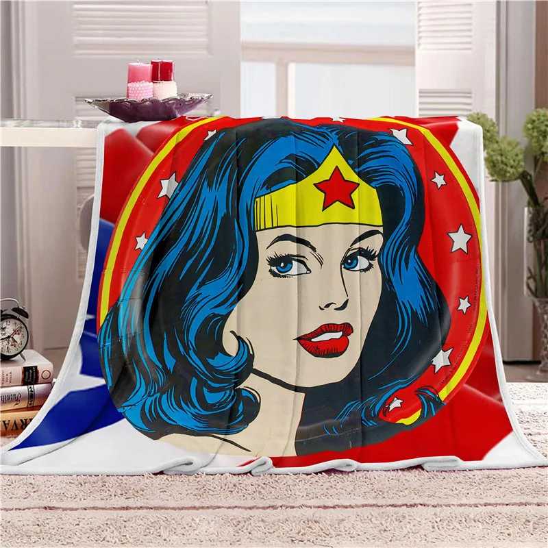 Super Wonder Woman Hero Blanket Bedspread Movie Fans Bunnies Soft Fleece Throw Blanket Air/Sofa/Bedding Soft Winter
Super Wonder Woman Hero Blanket Bedspread Movie Fans Bunnies Soft Fleece Throw Blanket Air/Sofa/Bedding Soft Winter