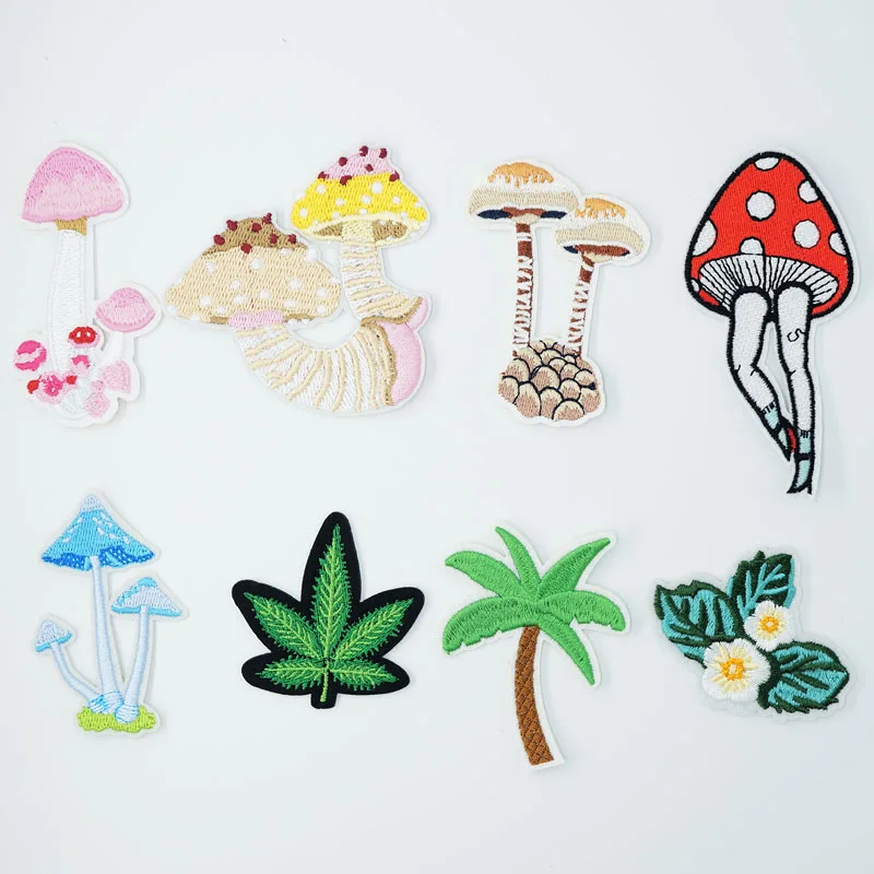 Mushroom Fungus Tree Leaf Iron On Patches Sewing Embroidered Applique for Jacket Clothes Stickers Badge DIY Apparel Accessories
Mushroom Fungus Tree Leaf Iron On Patches Sewing Embroidered Applique for Jacket Clothes Stickers Badge DIY Apparel Accessories