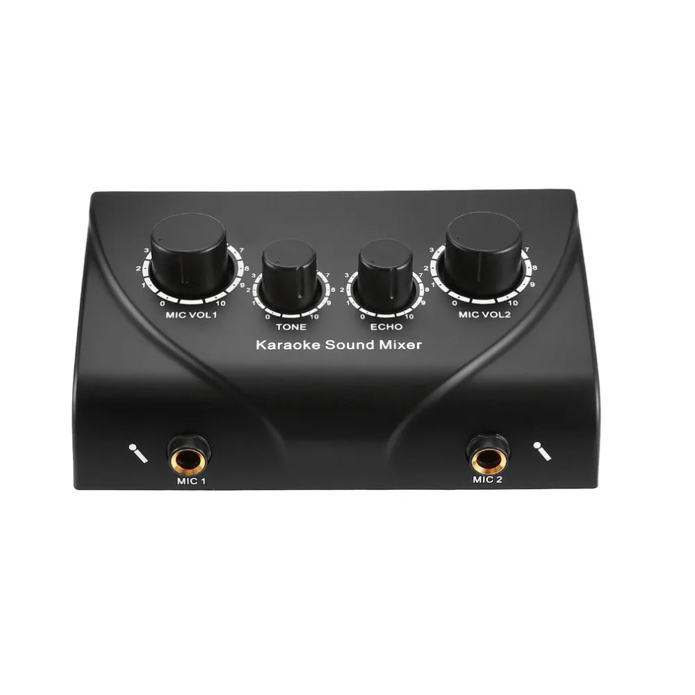 Karaoke Sound Mixer Professional Audio System Portable Mini Digital Audio Sound Karaoke Machine Echo Mixer System
Karaoke Sound Mixer Professional Audio System Portable Mini Digital Audio Sound Karaoke Machine Echo Mixer System